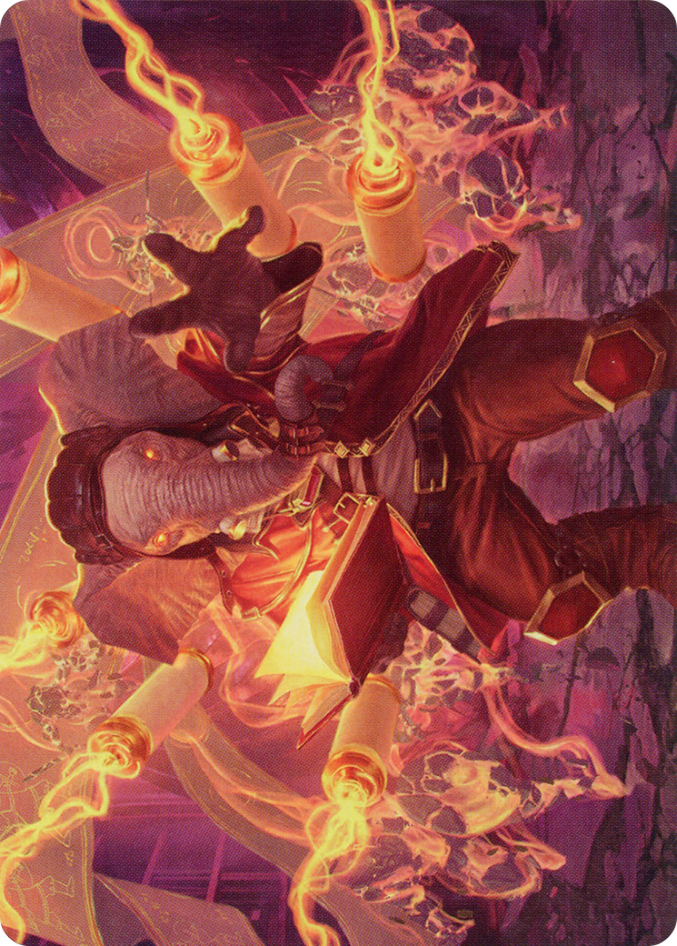 Quintorius, Loremaster Art Card (52) [March of the Machine Art Series] | Play N Trade Winnipeg