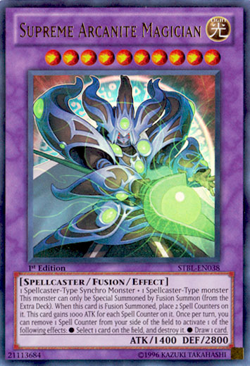 Supreme Arcanite Magician [STBL-EN038] Ultra Rare | Play N Trade Winnipeg