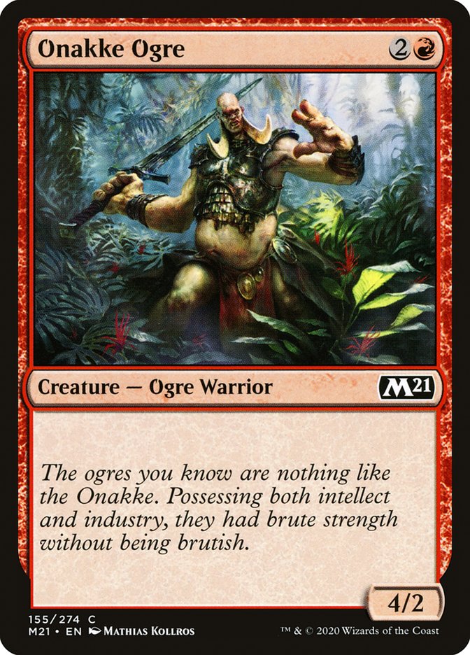 Onakke Ogre [Core Set 2021] | Play N Trade Winnipeg