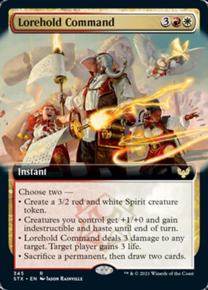 Lorehold Command (Extended) [Strixhaven: School of Mages] | Play N Trade Winnipeg