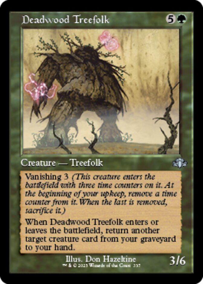 Deadwood Treefolk (Retro) [Dominaria Remastered] | Play N Trade Winnipeg