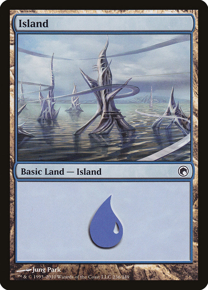 Island (236) [Scars of Mirrodin] | Play N Trade Winnipeg