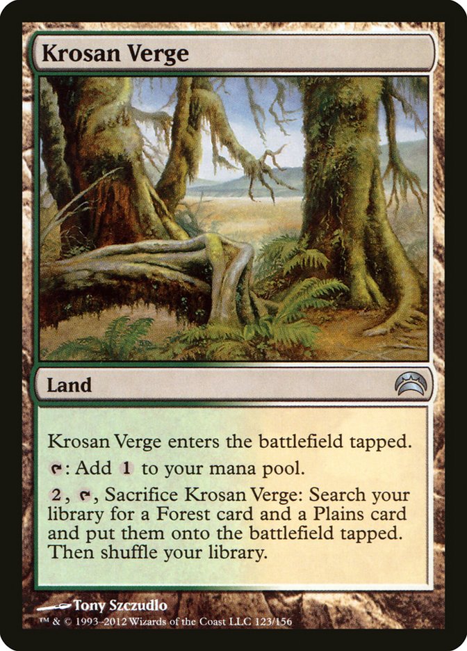 Krosan Verge [Planechase 2012] | Play N Trade Winnipeg