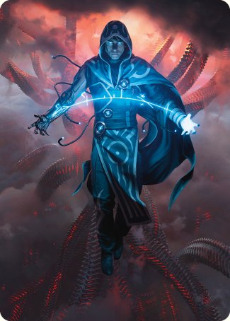 Jace, the Perfected Mind Art Card [Phyrexia: All Will Be One Art Series] | Play N Trade Winnipeg