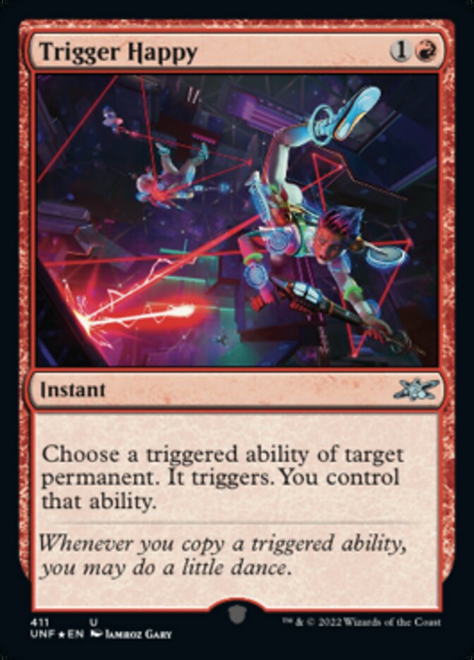 Trigger Happy (Galaxy Foil) [Unfinity] | Play N Trade Winnipeg