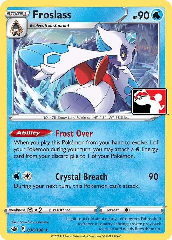 Froslass (036/198) [Prize Pack Series One] | Play N Trade Winnipeg