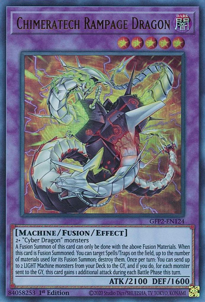 Chimeratech Rampage Dragon [GFP2-EN124] Ultra Rare | Play N Trade Winnipeg