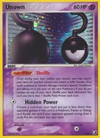 Unown (?) (?/28) [EX: Unseen Forces] | Play N Trade Winnipeg