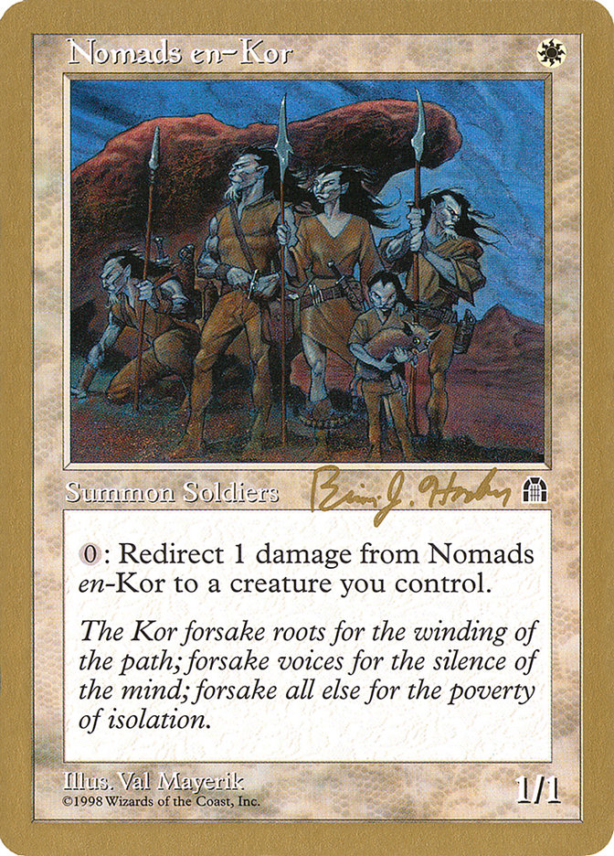 Nomads en-Kor (Brian Hacker) [World Championship Decks 1998] | Play N Trade Winnipeg