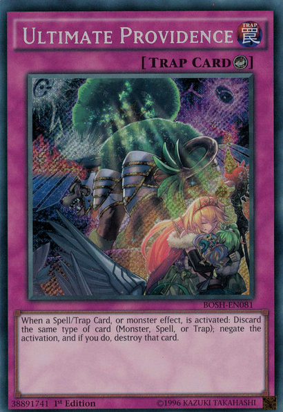 Ultimate Providence [BOSH-EN081] Secret Rare | Play N Trade Winnipeg