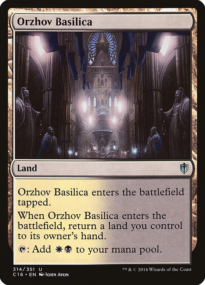 Orzhov Basilica [Commander 2016] | Play N Trade Winnipeg