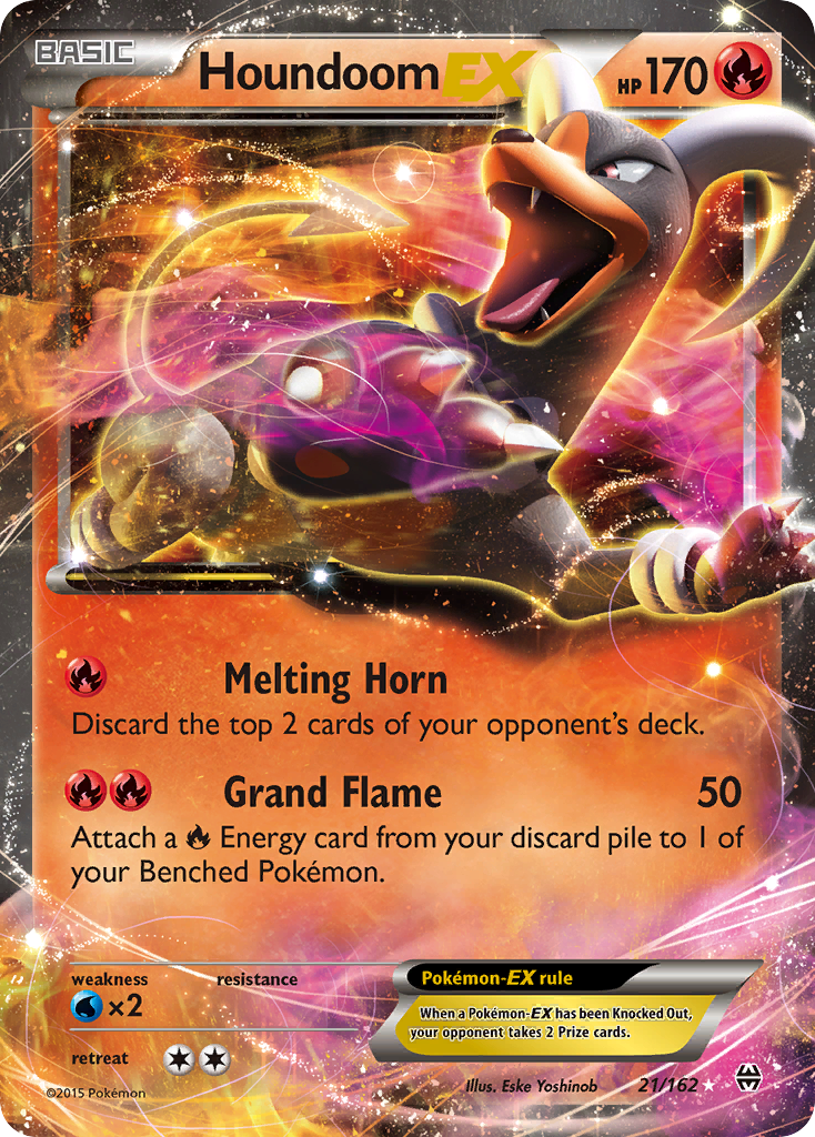 Houndoom EX (21/162) [XY: BREAKthrough] | Play N Trade Winnipeg