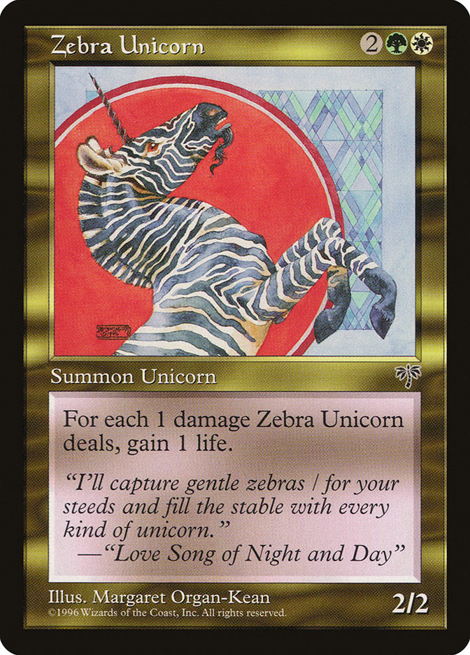 Zebra Unicorn [Mirage] | Play N Trade Winnipeg