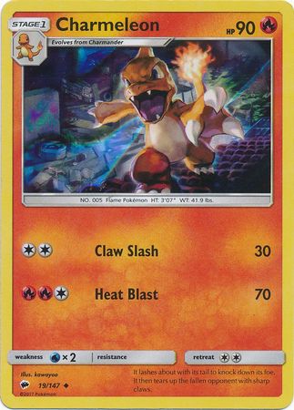 Charmeleon (19/147) (Premium Collection Promo) [Sun & Moon: Burning Shadows] | Play N Trade Winnipeg