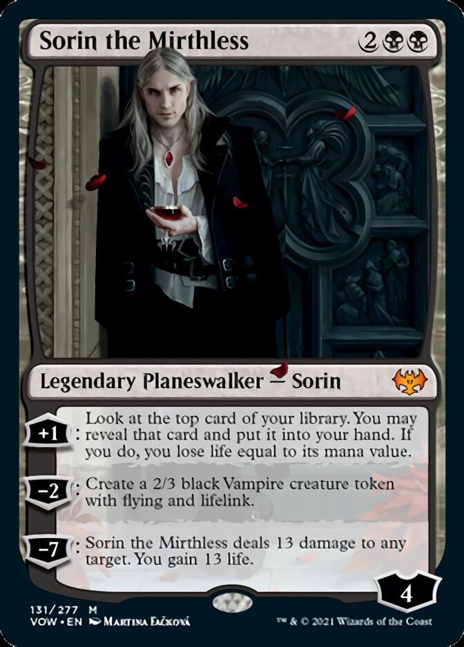 Sorin the Mirthless [Innistrad: Crimson Vow] | Play N Trade Winnipeg