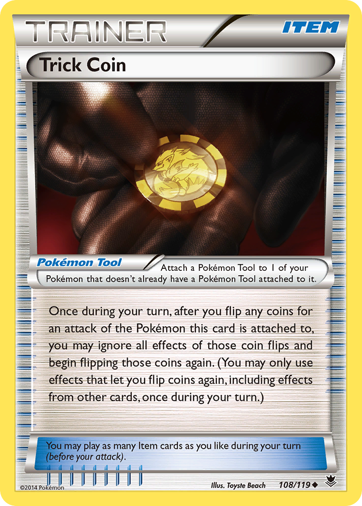 Trick Coin (108/119) [XY: Phantom Forces] | Play N Trade Winnipeg