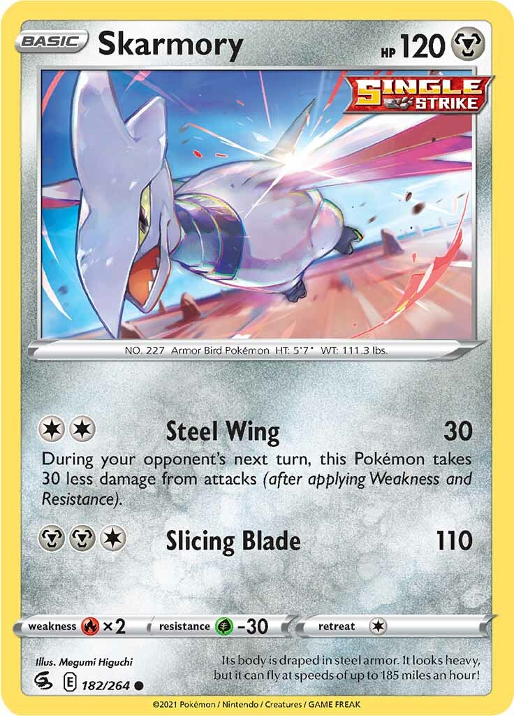 Skarmory (182/264) [Sword & Shield: Fusion Strike] | Play N Trade Winnipeg