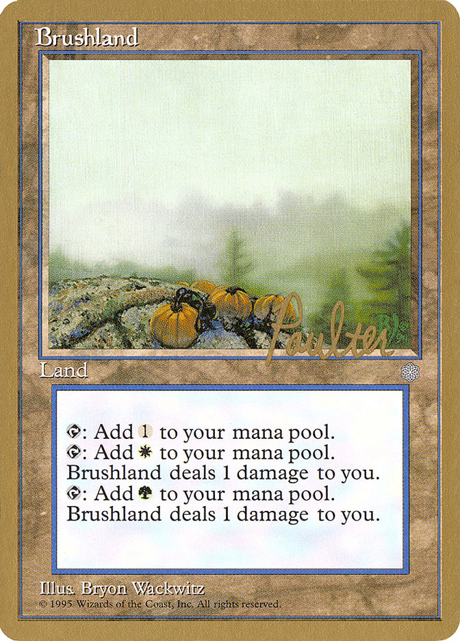 Brushland (Preston Poulter) [Pro Tour Collector Set] | Play N Trade Winnipeg