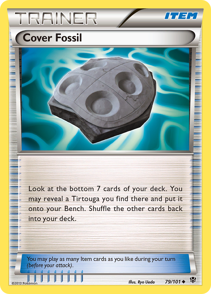 Cover Fossil (79/101) [Black & White: Plasma Blast] | Play N Trade Winnipeg