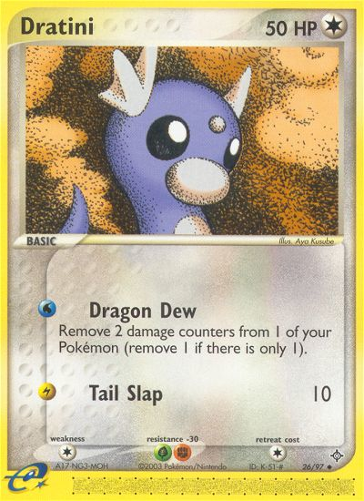 Dratini (26/97) [EX: Dragon] | Play N Trade Winnipeg