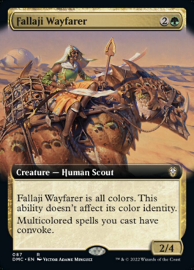 Fallaji Wayfarer (Extended Art) [Dominaria United Commander] | Play N Trade Winnipeg