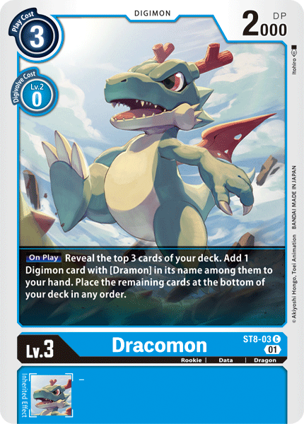 Dracomon [ST8-03] [Starter Deck: Ulforce Veedramon] | Play N Trade Winnipeg