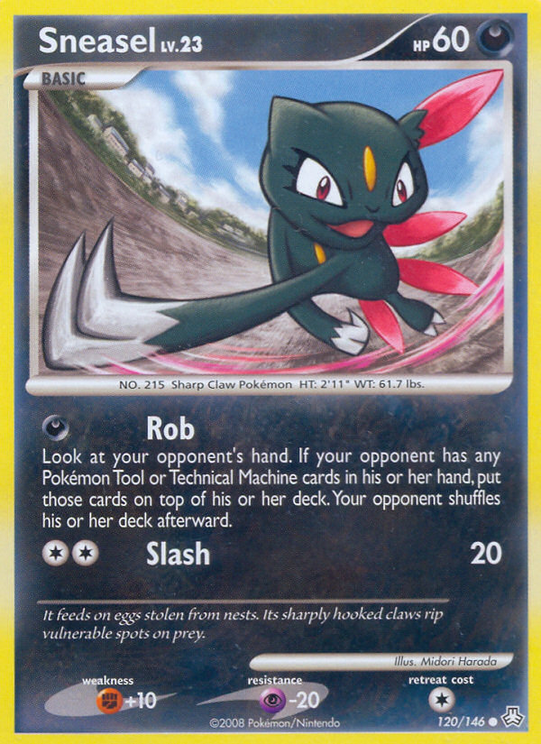 Sneasel (120/146) [Diamond & Pearl: Legends Awakened] | Play N Trade Winnipeg