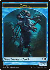 Kraken // Zombie (011/036) Double-sided Token [Commander 2014 Tokens] | Play N Trade Winnipeg