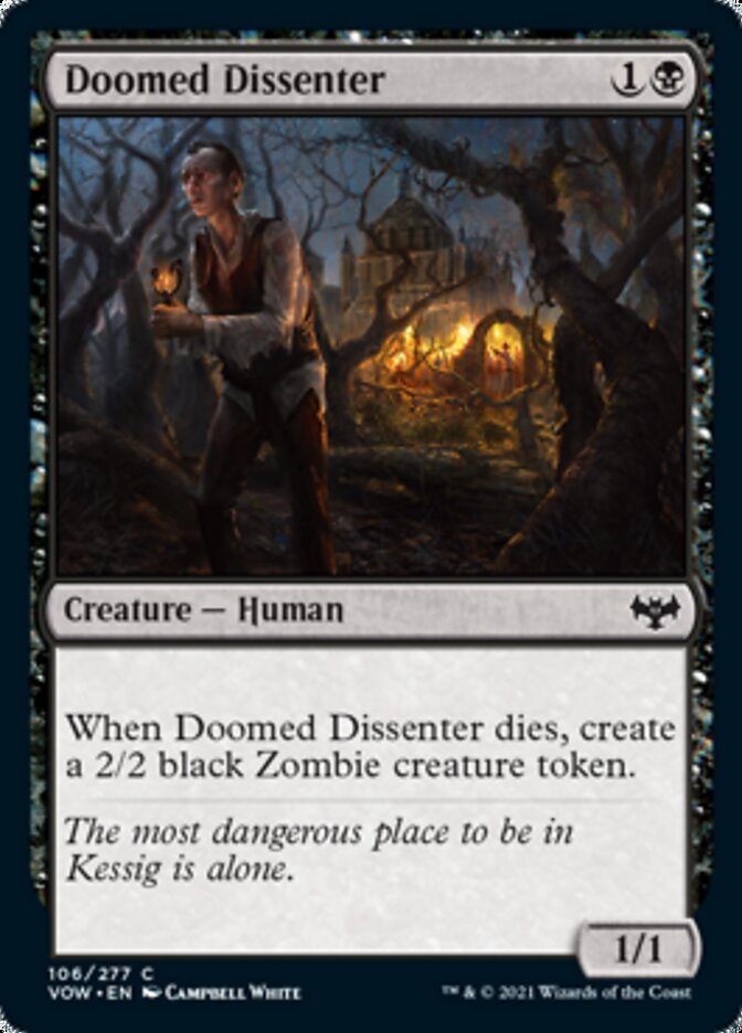 Doomed Dissenter [Innistrad: Crimson Vow] | Play N Trade Winnipeg