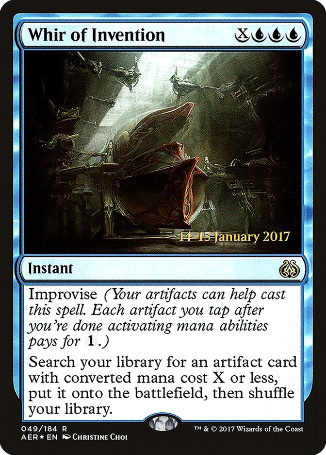 Whir of Invention  [Aether Revolt Prerelease Promos] | Play N Trade Winnipeg