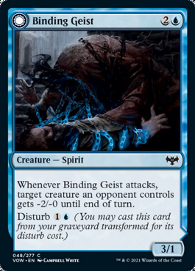 Binding Geist // Spectral Binding [Innistrad: Crimson Vow] | Play N Trade Winnipeg