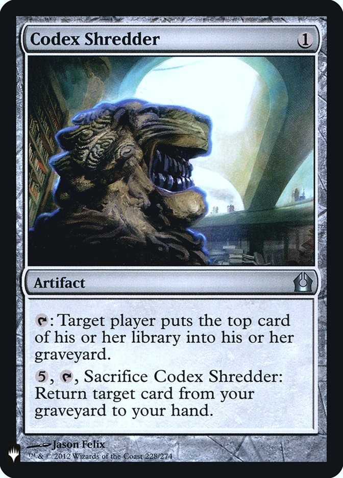 Codex Shredder [Mystery Booster] | Play N Trade Winnipeg