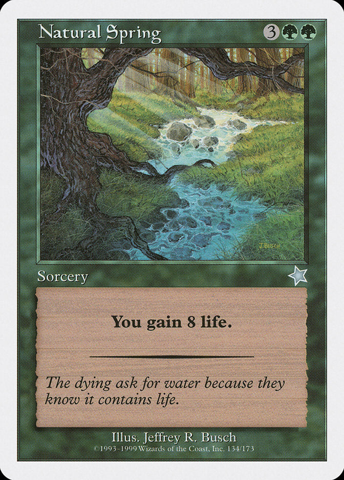 Natural Spring [Starter 1999] | Play N Trade Winnipeg