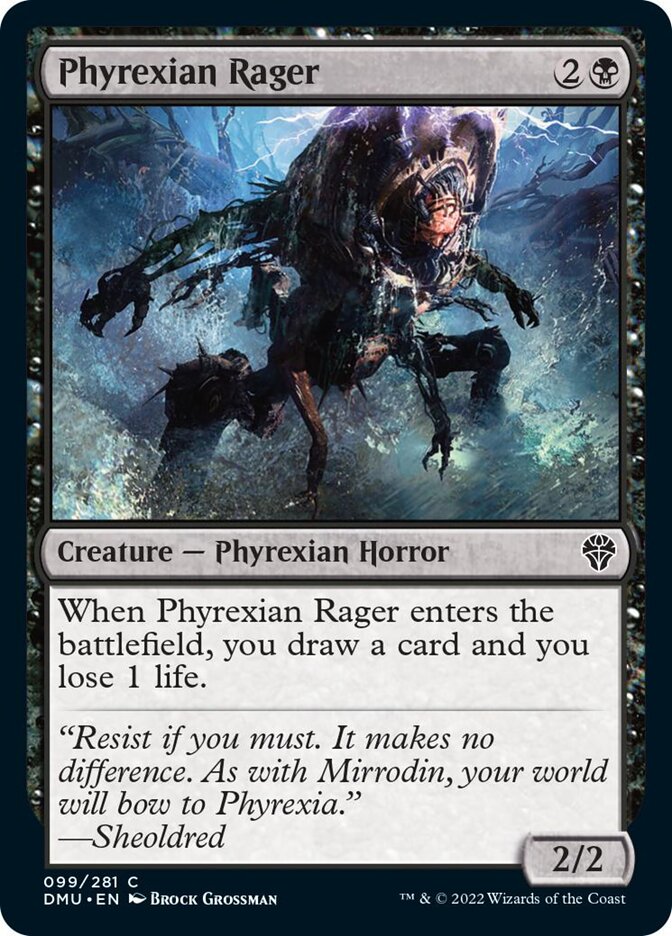 Phyrexian Rager [Dominaria United] | Play N Trade Winnipeg