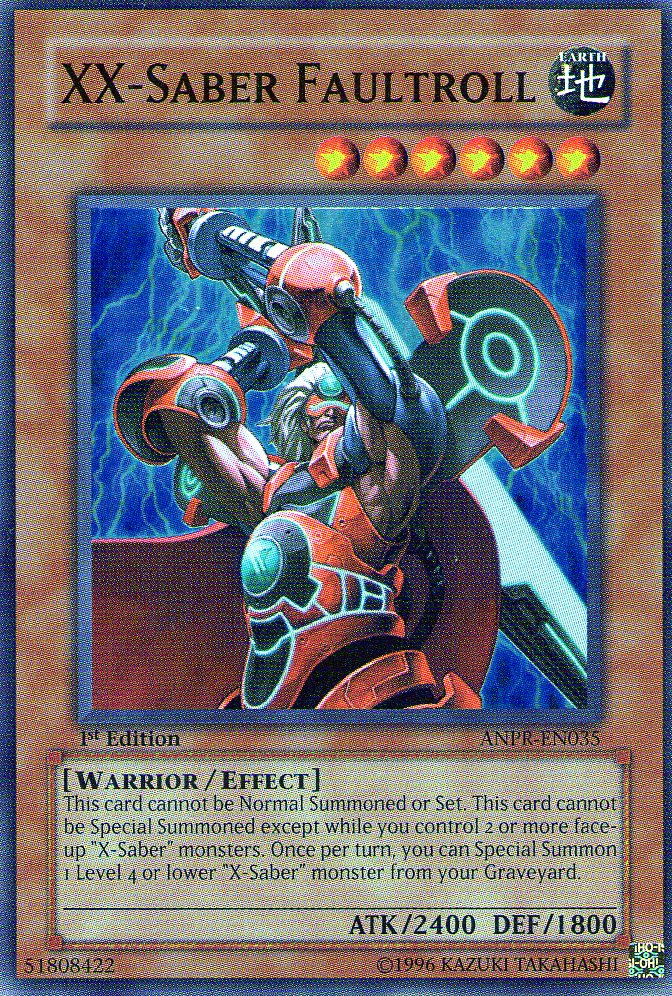 XX-Saber Faultroll [ANPR-EN035] Super Rare | Play N Trade Winnipeg