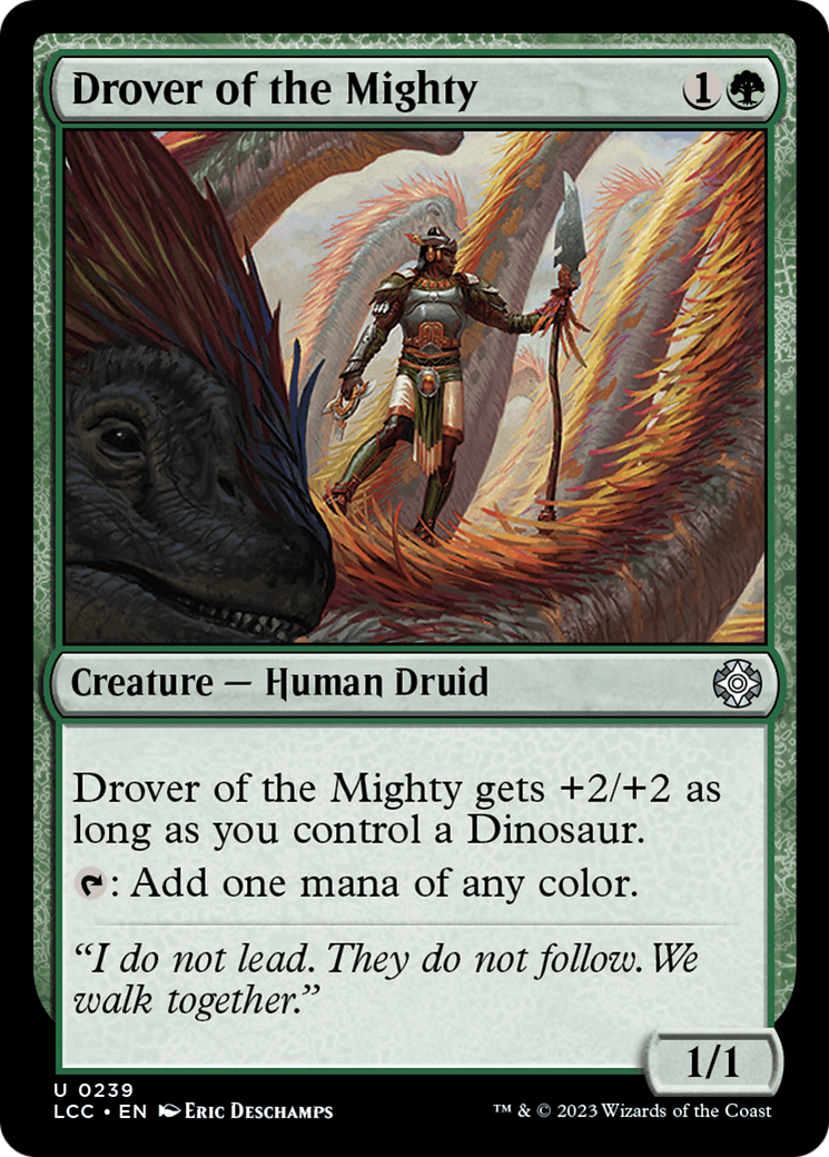 Drover of the Mighty [The Lost Caverns of Ixalan Commander] | Play N Trade Winnipeg