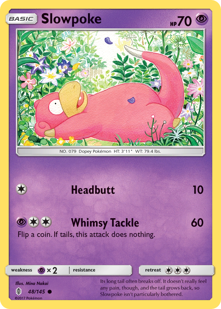 Slowpoke (48/145) [Sun & Moon: Guardians Rising] | Play N Trade Winnipeg