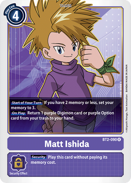 Matt Ishida [BT2-090] [Release Special Booster Ver.1.0] | Play N Trade Winnipeg