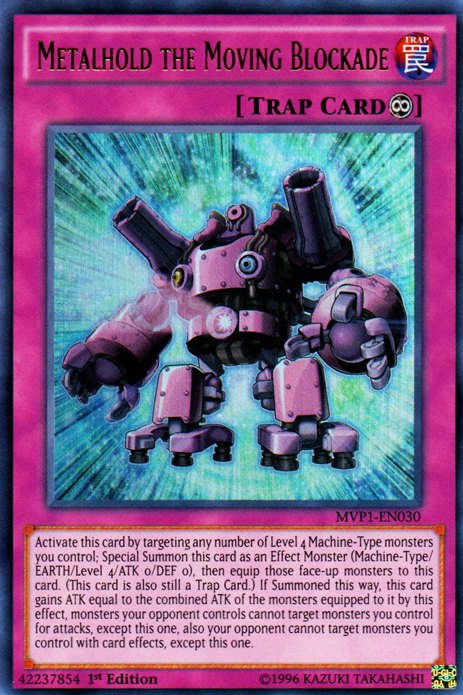 Metalhold the Moving Blockade [MVP1-EN030] Ultra Rare | Play N Trade Winnipeg