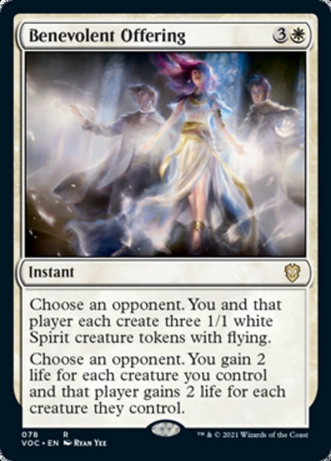 Benevolent Offering [Innistrad: Crimson Vow Commander] | Play N Trade Winnipeg