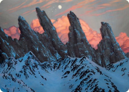 Mountain (275) Art Card [Dungeons & Dragons: Adventures in the Forgotten Realms Art Series] | Play N Trade Winnipeg