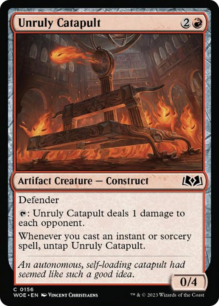 Unruly Catapult [Wilds of Eldraine] | Play N Trade Winnipeg