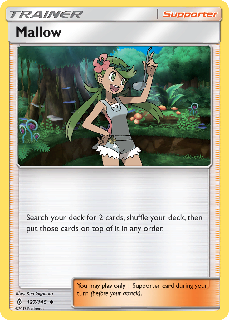 Mallow (127/145) [Sun & Moon: Guardians Rising] | Play N Trade Winnipeg