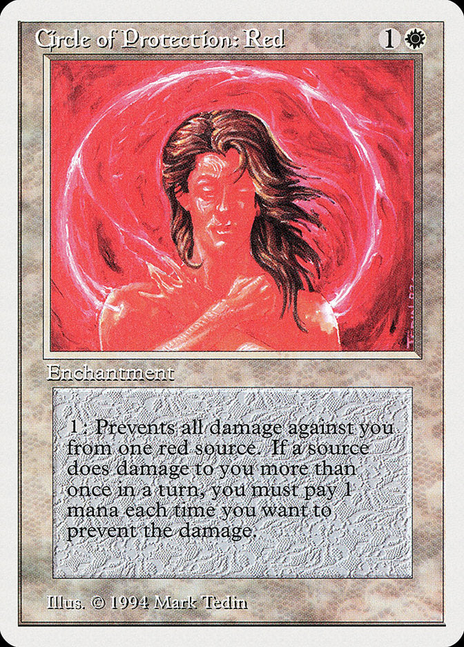 Circle of Protection: Red [Summer Magic / Edgar] | Play N Trade Winnipeg