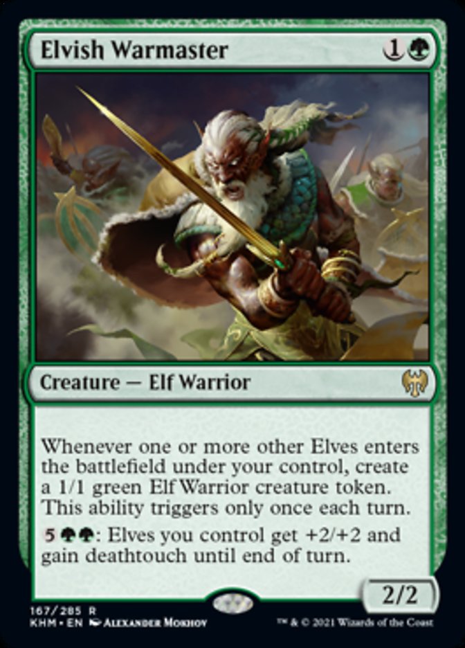 Elvish Warmaster [Kaldheim] | Play N Trade Winnipeg