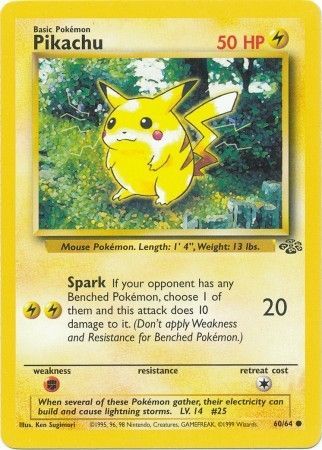 Pikachu (60/64) [Jungle Unlimited] | Play N Trade Winnipeg