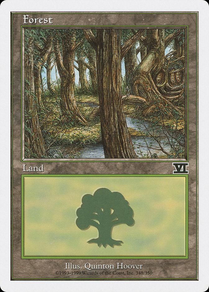 Forest (348) [Classic Sixth Edition] | Play N Trade Winnipeg