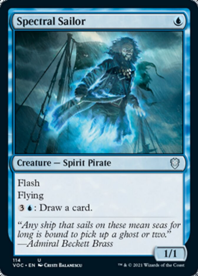 Spectral Sailor [Innistrad: Crimson Vow Commander] | Play N Trade Winnipeg