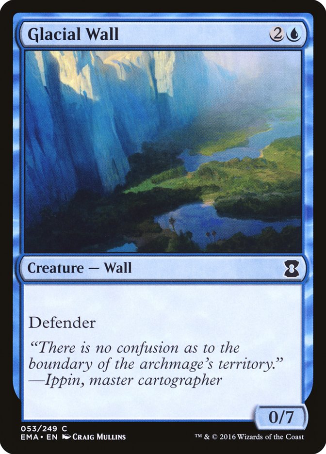 Glacial Wall [Eternal Masters] | Play N Trade Winnipeg