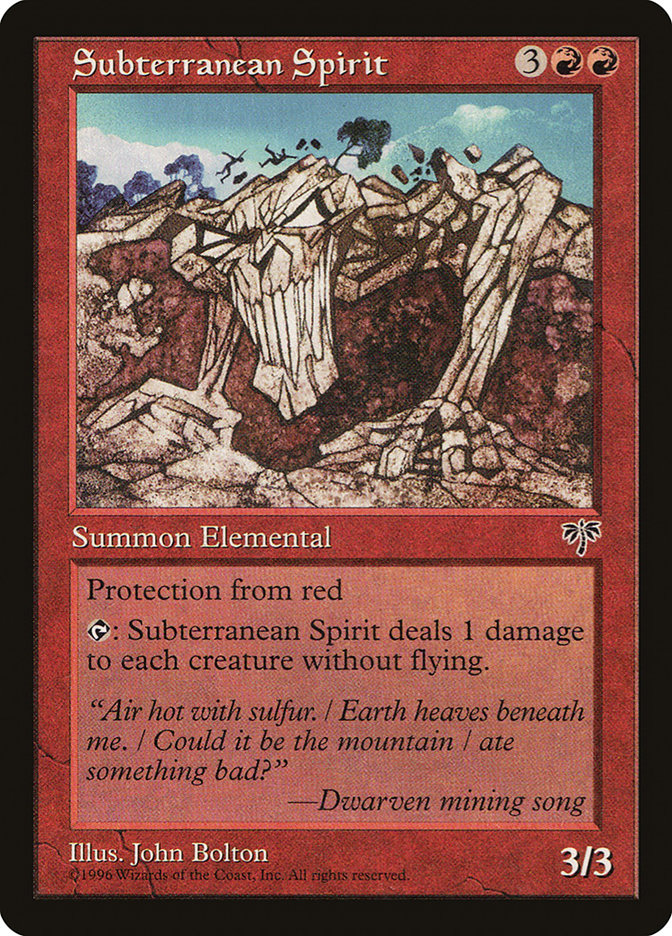 Subterranean Spirit [Mirage] | Play N Trade Winnipeg